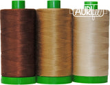 AURIFIL Pangolin 40wt Color Builder Thread 3 Spools AC40CP3-011