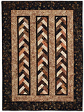 Braid In A Day Pattern, Quilt in a Day, Eleanor Burns, w/ Acrylic Template, EASY