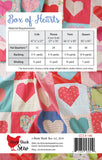 Box of Hearts Quilt Pattern, Cluck Cluck Sew CCS #190
