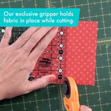 Perfect 5 Non-Slip Quilt Ruler from Creative Grids, #CGRPERF5