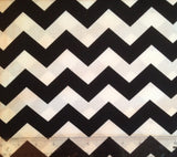 1" Chevron Fabric, By the Yard, 100% Cotton, Choice of Color
