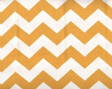 1" Chevron Fabric, By the Yard, 100% Cotton, Choice of Color
