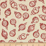 Christmas in Bloom Fat Quarter Crystals, Wilmington, 100% Cotton Q540-416-540