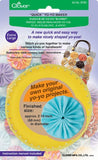 Clover "Quick" Yo-Yo Maker (Round Extra Large) #8703 for an Easy Yo-Yo Quilt