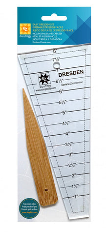 Easy Dresden Set, EZ Quilting Ruler 882700