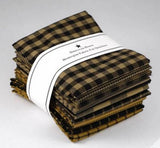 Dunroven House Homespun Fat Quarter Bundle, Twelve (12) Fat Quarters