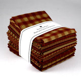 Dunroven House Homespun Fat Quarter Bundle, Twelve (12) Fat Quarters