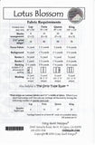 Lotus Blossom: A Strip Pattern for 2 1/2" Strips by Cozy Quilt Designs # CQD01045