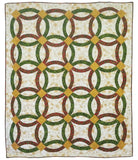 Nouveau Wedding Ring Pattern, Quilt in a Day, Eleanor Burns, 1298 EASY