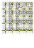 Omnigrid Ruler 4 1/2" Square All-Over Grid R45G, 45G