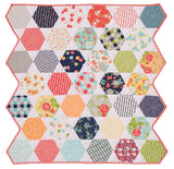 Honeycomb Quilt, Quilt in a Day pattern, Eleanor Burns, w/ Acrylic Template 1292