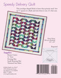Speedy Delivery Quilt Pattern by Quilt in a Day, Eleanor Burns #1229 EASY
