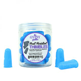 Heat Resistant Thimbles from The Gypsy Quilter, BLUE.  3 Sizes in 1 Set #TGQ023