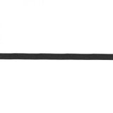 Flat Elastic 1/4 inch - 5 yards - TGQ054 BLACK
