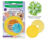 Clover "Quick" Yo-Yo Maker (Round Extra Large) #8703 for an Easy Yo-Yo Quilt