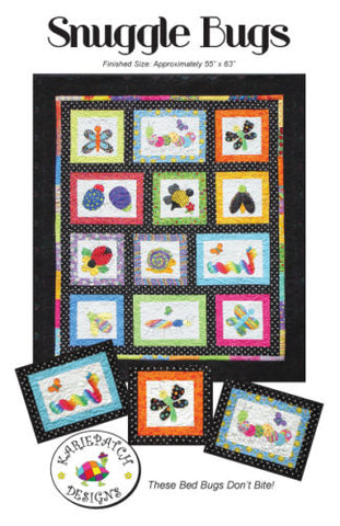 Snuggle Bugs Quilt Pattern, KariePatch Designs, Kids/Children
