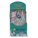 Purple Paisley Sewing Kit