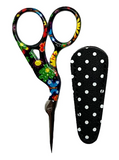 Trendy Stork Embroidery Scissors, 3.5" blade 009-TS2
