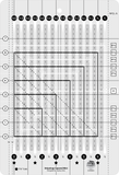 Stripology© Squared MINI Ruler CGRGE3