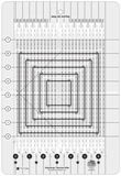 Stripology© Quarters MINI Ruler CGRGE4