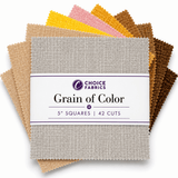 Grain of Color - 5x5 Charm Pack - Harvest (42 Squares)
