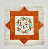Fussy Frames Bible Verse Quilt Kit