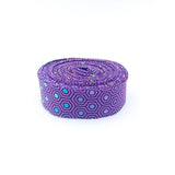 Quilt Binding Tula Pink True Colors Hexy Starling Purple Rainbow Single Fold 1 1/4" Binding