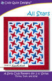 All Stars quilt pattern, from Cozy Quilt Designs # SRR ALL