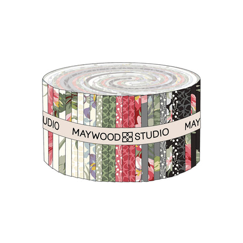 Marlowe, 2-1/2" Strips in a Roll, 40-pieces Maywood Studio 100% Cotton ST-MASMARL