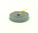 Double Fold Bias Tape 1/2'' Riley Gray Solid Binding