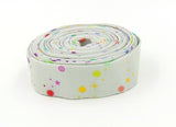 Quilt Binding Tula Pink Fairy Dust Whisper Gray 1 1/4" Single Fold