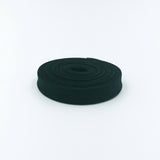 Double Fold Bias Tape Riley Black Solid Binding