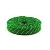 Double Fold Bias Tape 1/2'' Tiny Stripes Fern Green Binding