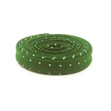 Double Fold Bias Tape 1/2'' True Colors Tiny Dots Lilypad Green Tula Pink Bias Binding