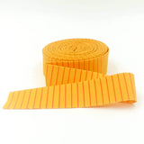 Quilt Binding Tiny Stripe Sunrise Yellow 1 1/4" Single Fold