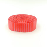 Quilt Binding Tiny Stripe Wildfire Red 1 1/4" Single Fold