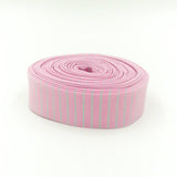 Quilt Binding Tiny Stripe Petal Pink 1 1/4" Single Fold