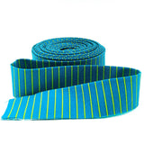 Quilt Binding Tiny Stripe Songbird Teal 1 1/4" Single Fold