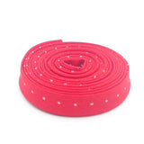 Double Fold Bias Tape 1/2'' Tiny Dots Watermelon Red Binding