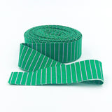 Quilt Binding Green Tiny Stripe Fern Green 1 1/4" Single Fold