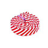 Double Fold Bias Tape Red & White Candy Stripe Binding