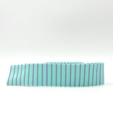 Quilt Binding Tiny Stripe Misty Aqua 1 1/4" Single Fold