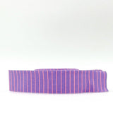 Quilt Binding Tiny Stripe Honesty Purple 1 1/4" Single Fold