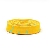 Double Fold Bias Tape 1/2'' Space Sprinkles Papaya Yellow Mint Green Binding
