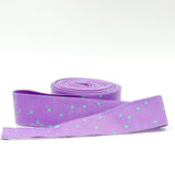 Quilt Binding Space Sprinkles Frozenberry Purple 1 1/4" Single Fold