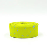 Quilt Binding Tula Pink Space Sprinkles Lightning Bug Green 1 1/4" Single Fold