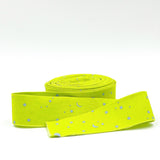 Quilt Binding Tula Pink Space Sprinkles Lightning Bug Green 1 1/4" Single Fold