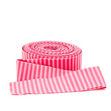Quilt Binding Sugar Pink Tone On Tone 1/8'' Stripe 1 1/4" Single Fold