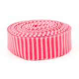 Quilt Binding Sugar Pink Tone On Tone 1/8'' Stripe 1 1/4" Single Fold