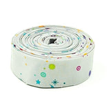 Quilt Binding Fairy Dust Fog Gray 1 1/4" Single Fold